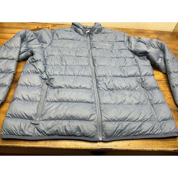 Eddie Bauer Jacket Men’s XL Goose Down Puffer Coat Quilted EB 650 - Picture 3 of 10